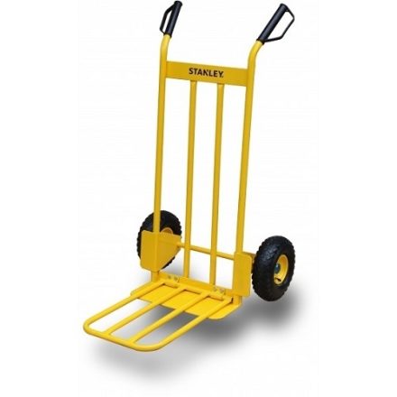 Stanley double-wheel steel trolley 200 kg, shovel 420x170 mm yellow
