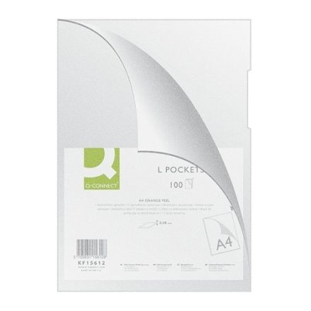 Document sheets A4 type L PP 80 um transparent peas 100