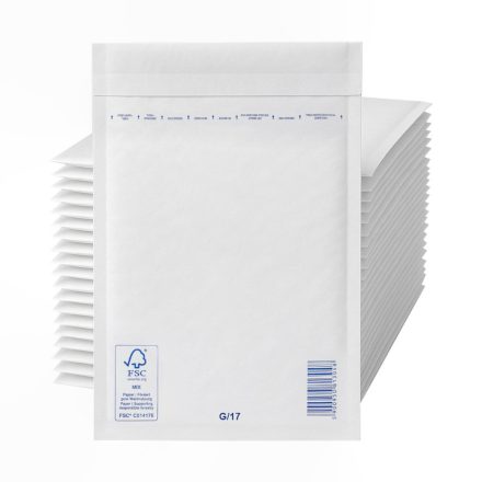 Protective bubble envelopes VP G17 white 250 x 350 mm carton 100 pc