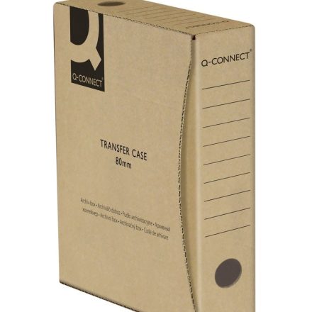Archive box for A4 acid-free documents 80x339x298mm
