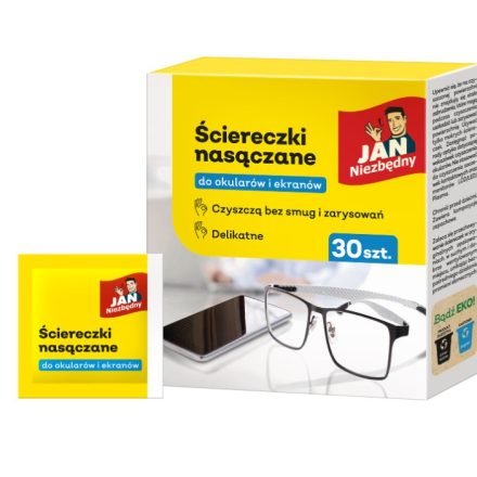 Clothing cloths for spectacles 30 articles, cleansing wipes