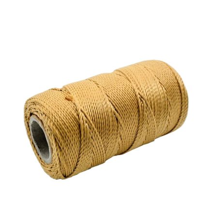 Gold wire rope twisted 40 m, masonry line 1,6 mm