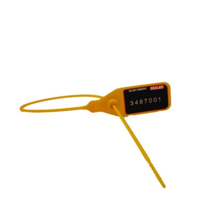 Unix L plastic protection seal 385 mm yellow 10 pcs