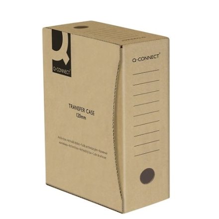 Cardboard container for A4 documents 120x339x298 mm brown acid-free