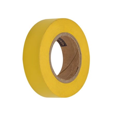 Insulating tape PVC Yellow for cables and cables 19mm x 20m