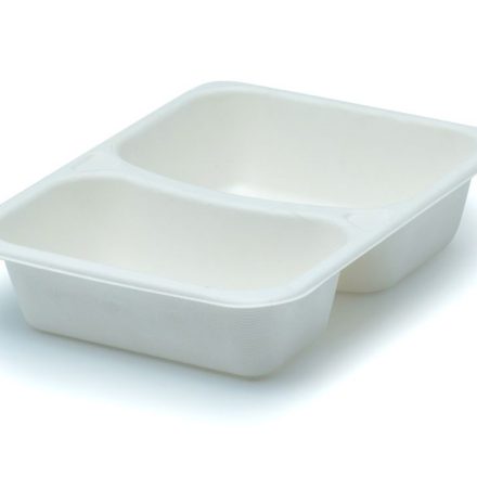 Food-bonding container 227x178x50 mm 2-ventricular 50 pcs