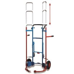 Telescopic steel tyre wheelbarrow trolley 8 pcs 200 kg SK-710.306