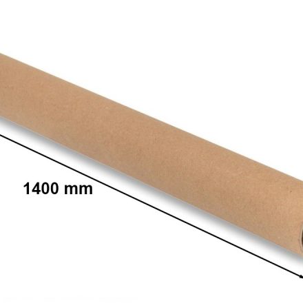 Cardboard tube for documents 120 mm x 1400 mm, wall 3 mm