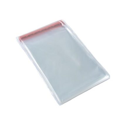 Foil bags with self-adhesive strip 8x18+4 cm, 100 pcs