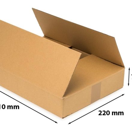 Flapboard A4 310x220x70 mm B360 carton 50 pcs