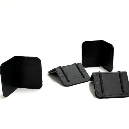 Rectangular black corner for tapes 40x30x30 mm 1000 pc