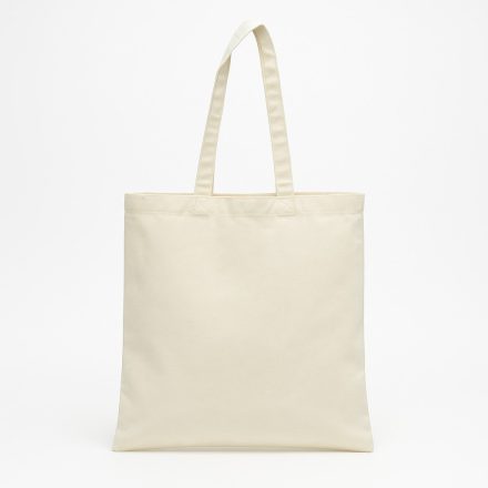 Ecru A4 cotton bag printed 38x42 cm handle 70 cm 140 g/m2