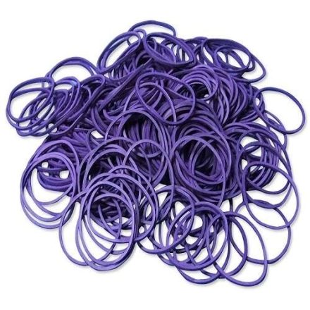 Rubber rubber bands recipes 30 mm 1,5 x 1,5 purple 1000 g
