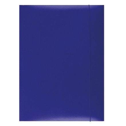 Cardboard box with A4 eraser painted blue 3- Winged.