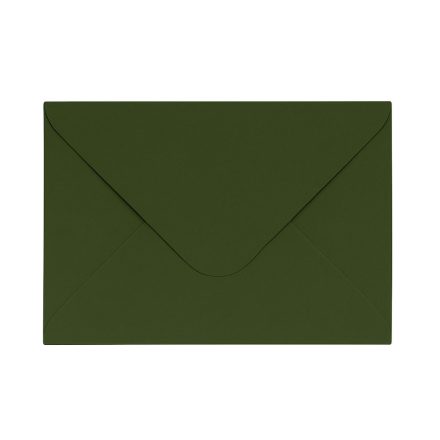 Decorative envelopes C6 green olive 120g 10 Wet piece