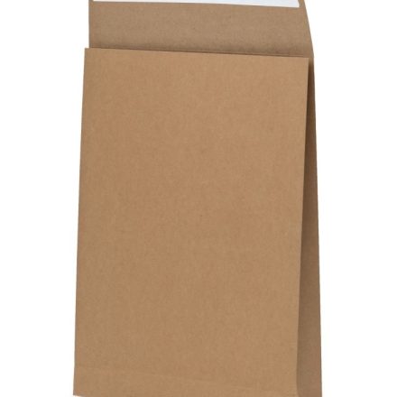 Cardboard envelope with glue strip 320x450x80mm brown 220g 10 pcs