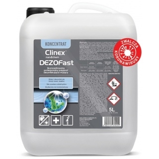 Professional CLINEX DEZOFAST 5L - concentrate for washing and disinfection