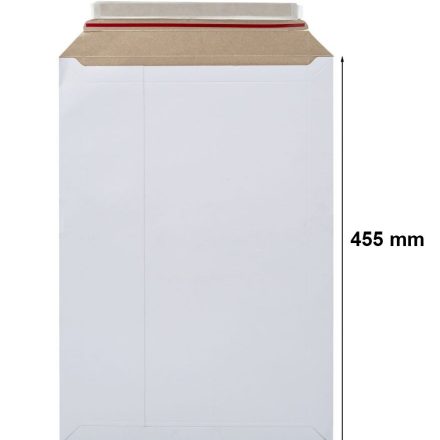 Cardboard envelope A3 for dispatch 320x455mm white rigid protective