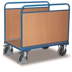 Platform storage trolley with sidebars SW-800.200 500 kg