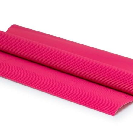 Corrugated cardboard ornamental two-layer dark pink B2 50x70 cm TF-704