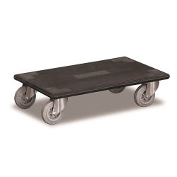 Furniture doggy MH-937.003 trolley with rubber cover 300 kg 600 x 350 mm