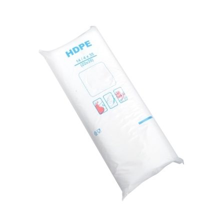 Foil bags HDPE sacks 10/4x27 cm 18x27 cm 6 um 1000 pcs