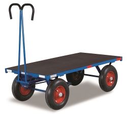 Platform handcart with drawbar ZU-05101 700 kg 1000 x 700 mm