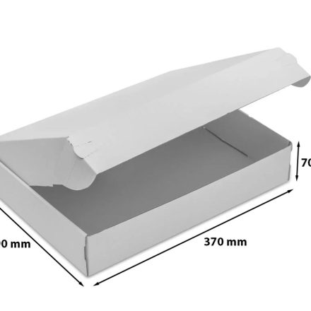 E-commerce cut-out box 370x290x70mm F427 Premium white varnish