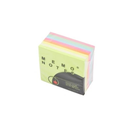 Sticky Note Cards 75x75 mm mix of colors 400 pcs