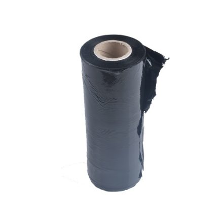 Strap stretch minirap black for packaging 10 cm 0,30 kg 23 um fi 38