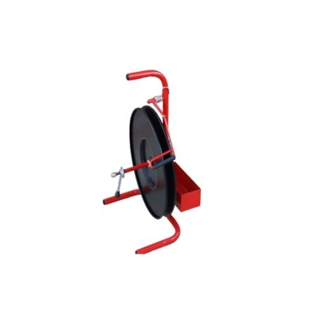 Rewinder stand for tape PP Clamping 200 mm with discs and brakes