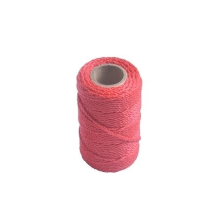 Red mural cord 100 m, masonry link to construction works