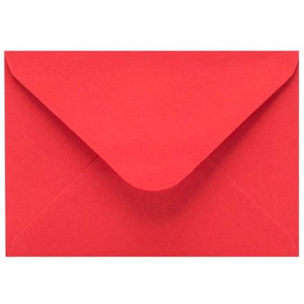 C6 envelopes for light red invitations 114x162 mm 120 gsm, 50 pcs