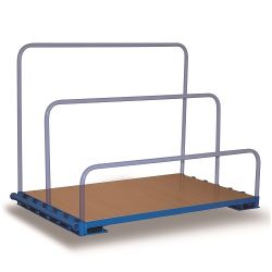 Storage stand for plates, doors and windows without sticks ZU-1286 1200 kg