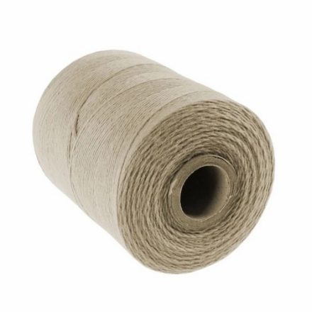 Flax threads, ratchet 1 mm, linseed string 370 m, crude 250 g