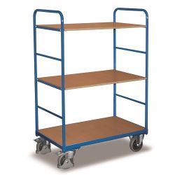 High shelf trolley three-chamber warehouse SW-800.245 250 kg