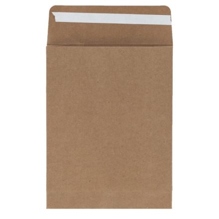 Self-adhesive cardboard envelope 130x170x40 mm brown 220g 10 pcs