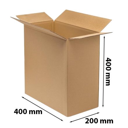 Flap pallet carton 400x200x400 mm 3-a layer for dispatch