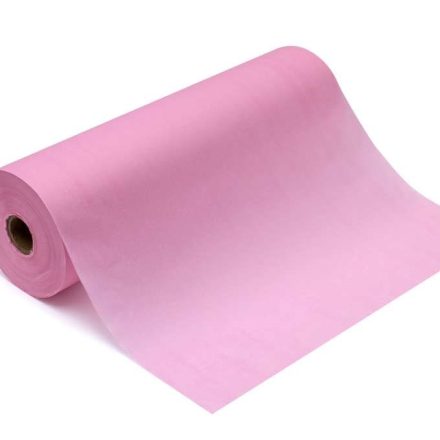 Light pink smooth paper in rolls for packaging 50 cm 20 g/m2 5 kg 500
