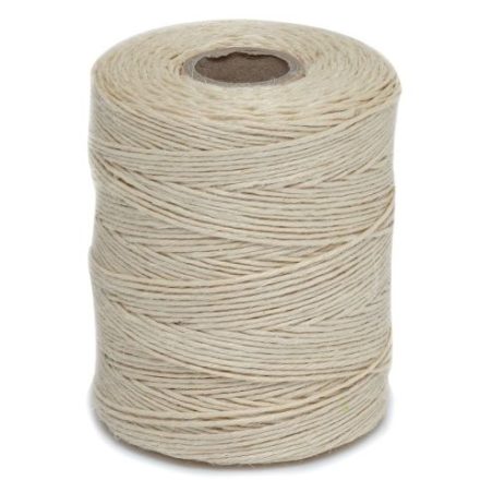 Lenin Drat 1 mm 1 kg, natural linen thread 1480 mb to handicrafts