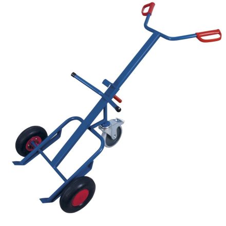 Barrel wheelbarrow 200 l trolley with support wheel FK-1105 250 kg