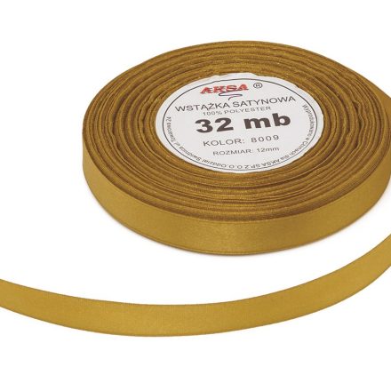 Satin ribbon decorative gold 25 mm 32 m for gifts WS8009