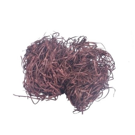 Wood wool decorative cellar brown 200 g, fill in the packages