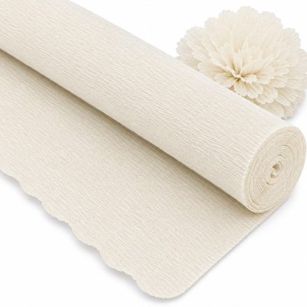 Italian crepe 180g White 50cm/250cm Fat Decorative paper Decorative