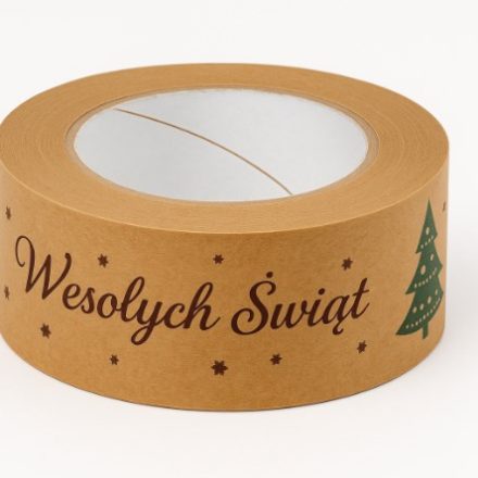 Merry Christmas paper wrapping tape 48mm/50m
