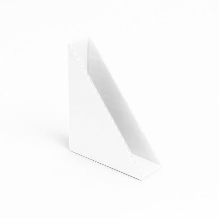 White cardboard corner 60x60x15 mm for the protection of parcel corners
