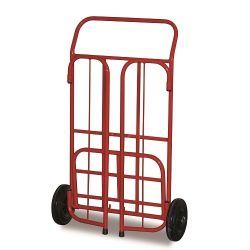 Folding paper wheelbarrow ST-710.006, steel transport trolley 200 kg