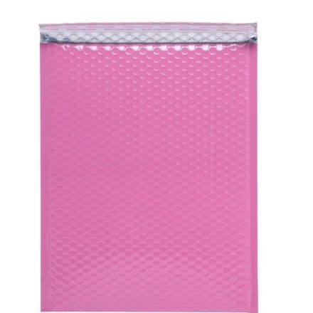 Metallic bubble envelope G17 230x324 mm pink self-adhesive