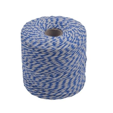 Cotton cord for white and blue packaging 2 mm 500 g 290 m