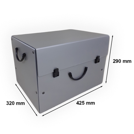 Cartonplast Archive Box 425x320x290mm Silver